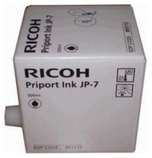Чернила (в упаковке 1шт) для дупликатора Ricoh тип JP7 черные для Priport JP750/735/755 (1х500 мл)                                                                                                                                                        