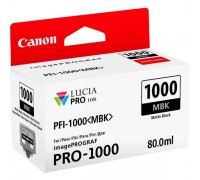 Картридж Canon PFI-1000MBK Matte Black  для iPF PRO-1000 (ориг.) 80ml 0545C001                                                                                                                                                                            