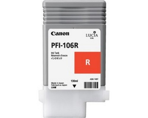 Картридж Canon PFI-106 R Red для  iPF6400/6450