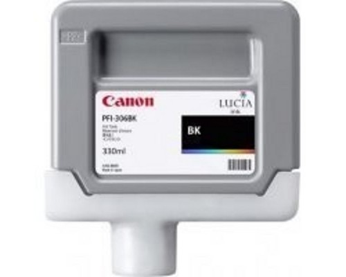 Картридж Canon PFI-306Bk Black для iPF8300S/8400/9400S/9400 (330ml) (ориг.) 6657B001
