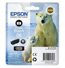 Картридж EPSON 26 черный фото для XP-600/XP-700/XP-800                                                                                                                                                                                                    