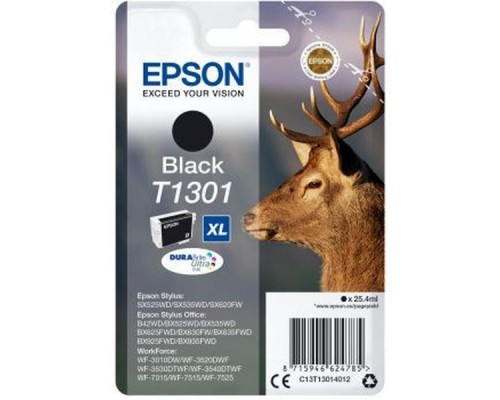Картридж EPSON T1301 черный экстраповышенной емкости для SX525/SX620/BX320/BX625