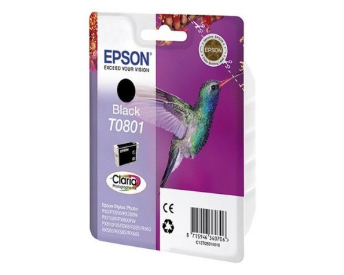 Картридж EPSON C13T08014011 для P50/PX660 Черный