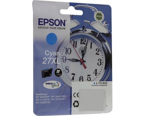 Картридж EPSON T2712 голубой повышенной емкости для WF-7110/7610/7620