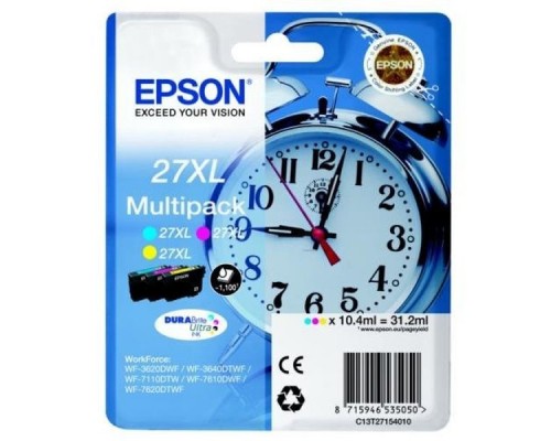 Картридж струйный Epson T2715 C13T27154022 3цв. набор карт. для Epson WF7110/7610/7620