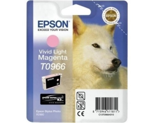 Картридж EPSON C13T09664010 для R2880 (Vivid Light Magenta) (cons ink)