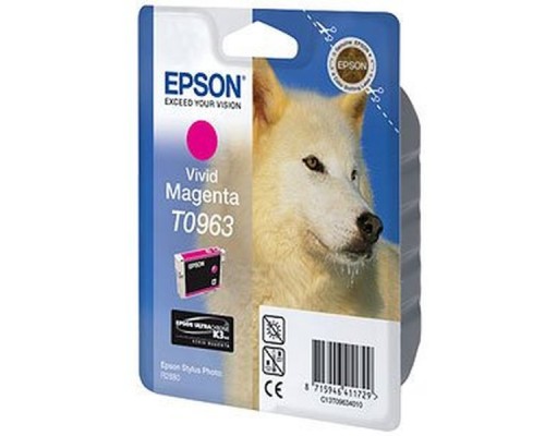 Картридж EPSON C13T09634010 для R2880 (Vivid Magenta) (cons ink)