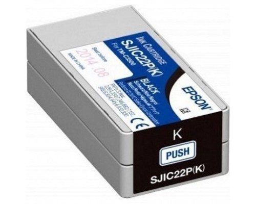 Картридж SJIC22P(K): INK CARTRIDGE FOR TM-C3500