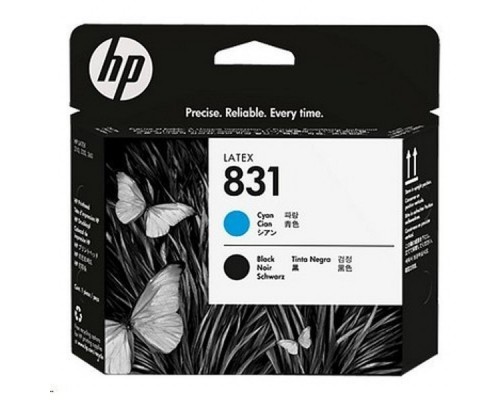 Печатающая головка HP 831 Cyan / Black  Latex Printhead