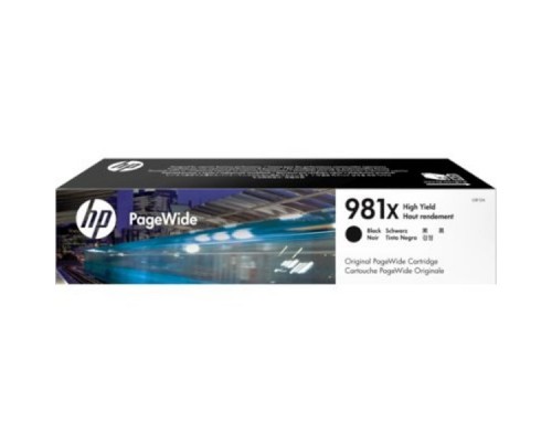 Картридж HP 981X струйный черный увеличенной емкости (11000 стр)