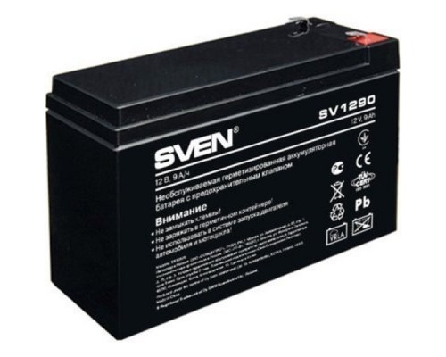 Аккумуляторная батарея SVEN SV1290 (12V, 9Ah) для UPS