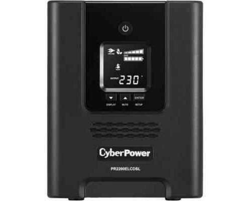 ИБП Line-Interactive CyberPower PR2200ELCDSL 2200VA/1980W USB/RS-232/EPO/SNMPslot (8 IEC С13, 1 IEC