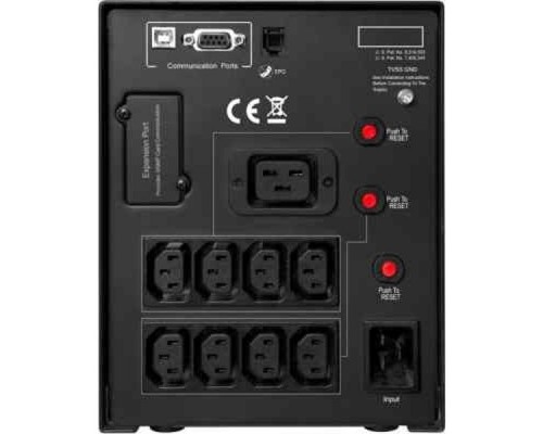 ИБП Line-Interactive CyberPower PR2200ELCDSL 2200VA/1980W USB/RS-232/EPO/SNMPslot (8 IEC С13, 1 IEC