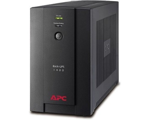 ИБП APC Back-UPS BX1400U-GR (1400VA/700W, AVR, USB, 4*Schuko )