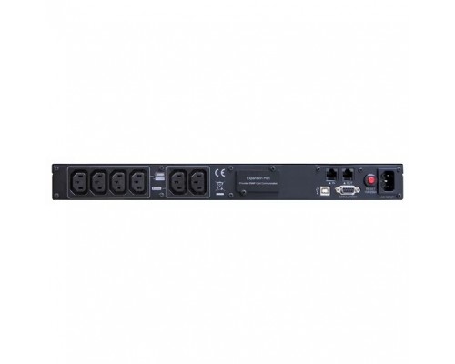 ИБП Line-Interactive CyberPower OR600ELCDRM1U 600VA/360W USB/RS-232/SNMPslot /RJ11/45 (4+2 IEC С13)