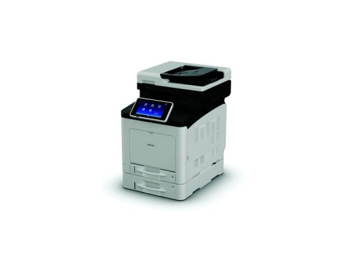 МФУ Ricoh SP C360SFNw (цвет, светодиод, А4, 30p, c/pr/sc/fax, 250л, DU, ADF, Net, Wi-Fi