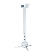 Кронштейн для проекторов VLK TRENTO-85w Белый, потолочный, max 15 кг, 3 ст своб/, наклон ±15°, от потолка 750-1500 мм                                                                                                                                     