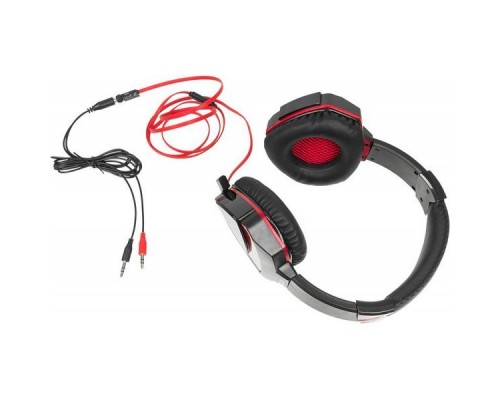Наушники с микрофоном A4 Bloody G500 черный/красный 2.2м мониторы оголовье (A4TECH G500)