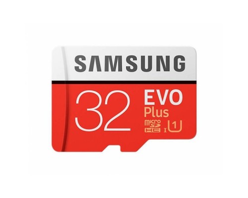 Карта памяти microSDXC 32GB Samsung EVO Plus Memory Card Samsung MB-MC32GA/RU UHS-I U1 Class 10, Adapter, 95/20 MB/s, 10000 циклов, - 25°C to 85°C, RTL (676425)