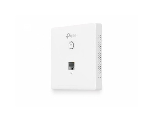WiFi точка доступа 300Mbps Wireless N Wall-Plate Access Point, Qualcomm, 300Mbps at 2.4GHz, 802.11b/g/n, 2 10/100Mbps LAN, 802.3af PoE Supported, Compatible with 86mm & EU Standard Junction Box, Centralized Management, Load Balance, Rate Limit, Capti