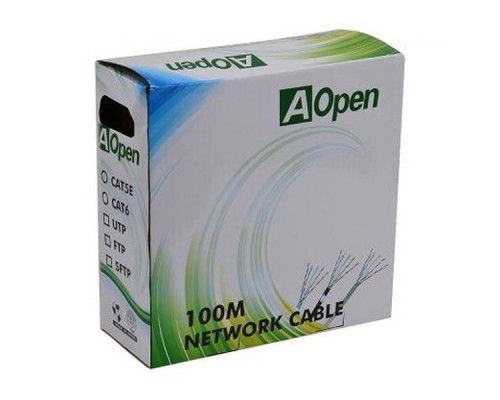 Кабель Aopen FTP 4 пары кат.5е (бухта 100м) p/n: ANC5241