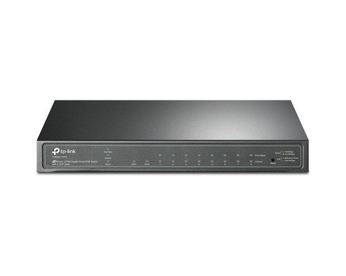 Коммутатор TP-Link JetStream T1500G-10PS 8G 2SFP 8PoE 53W управляемый