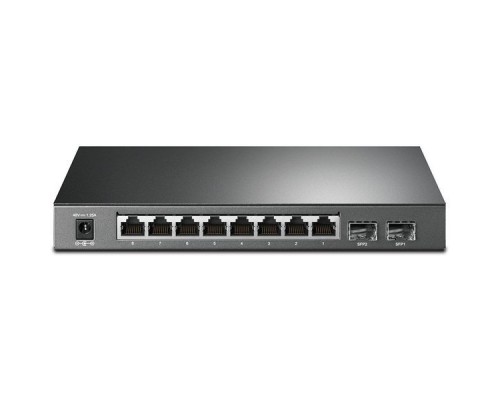 Коммутатор TP-Link JetStream T1500G-10PS 8G 2SFP 8PoE 53W управляемый