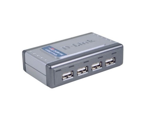 Разветвитель D-Link DUB-H4 (DUB-H4/D1A) 4xUSB2.0