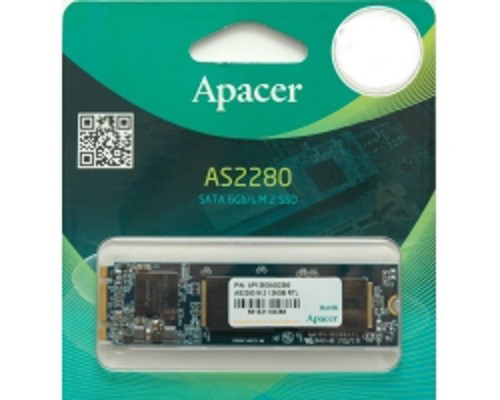 Твердотельный накопитель SSD M.2 128GB Apacer AS2280 Read 520Mb/s Write 175Mb/s SATAIII AP128GAS2280