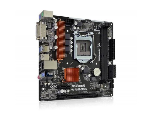 Материнская плата Asrock H110M-DGS R3.0