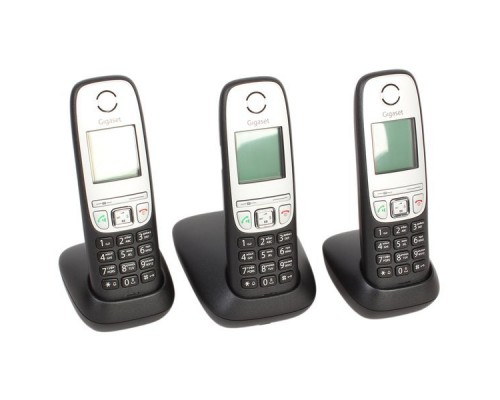 Телефон Gigaset A415 TRIO (DECT, три трубки)