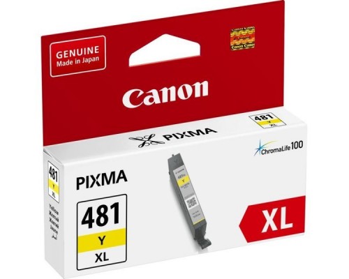 Картридж CANON CLI-481XL Y желтый, увеличенной емкости