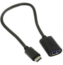 Кабель-адаптер USB 3.1 Type-Cm -- USB 3.0 Af , OTG 1,5A , 5,0Gbps , 0,2m VCOM CU409                                                                                                                                                                       