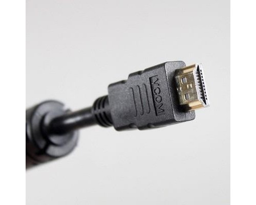 Кабель VCOM HDMI 19M/M ver:1.4-3D, 1,8m, позолоченные контакты, 2 фильтра VHD6020D-1.8MB Blister