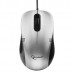 Мышь Мышь Gembird MOP-100-S, USB, серебристый, 2 кнопки+колесо кнопка, 1000 DPI, кабель 1.45м