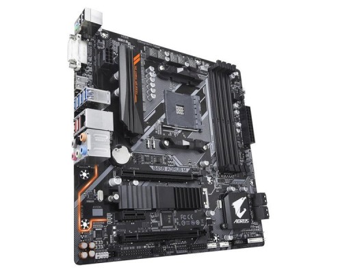 Материнская плата AMD B450 SAM4 MATX B450 AORUS M GIGABYTE