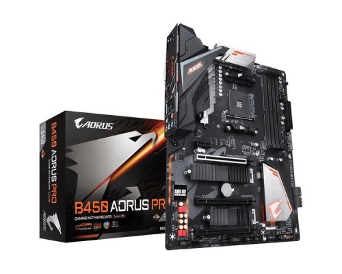 Материнская плата AMD B450 SAM4 ATX B450 AORUS PRO GIGABYTE