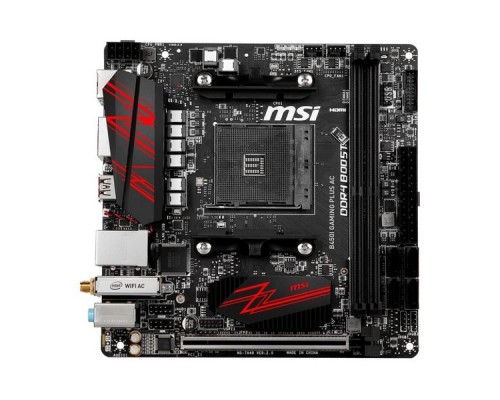 Материнская плата AMD B450 SAM4 MITX B450I GAMING PLUS AC MSI