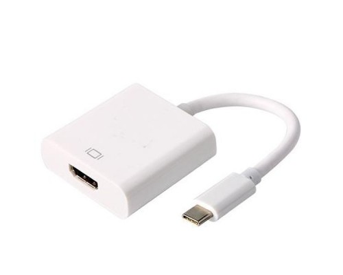 Кабель-адаптер USB 3.1 Type-Cm -- HDMI A(f) 3840х2160@30HZ, 10Gbps , 0,15m VCOM CU423