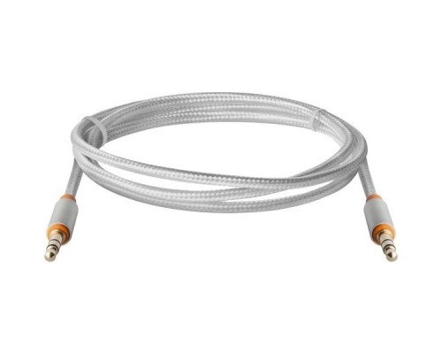 Кабель аудио (3.5mm Jack M - 3.5mm Jack M) 1.2м Defender JACK01-03 белый 87513