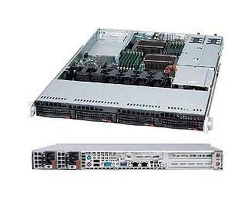 Корпус SuperMicro CSE-815TQC-R706WB 2x750W черный