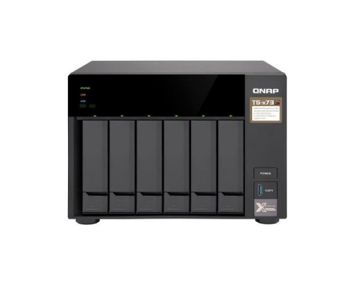 Сетевое хранилище NAS Qnap TS-673-4G 6-bay