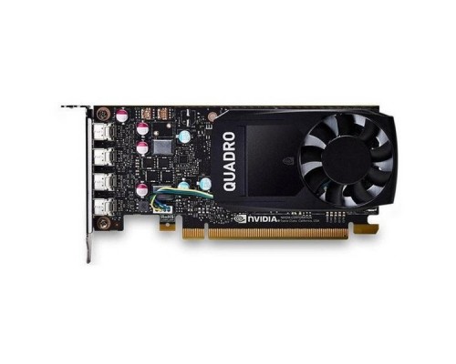 Видеокарта  NVIDIA Quadro P1000 GBFull Height (4 mDP) 490-BDXN