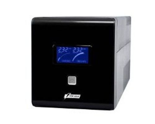 ИБП POWERMAN Smart Sine 2000, LCD, линейно-интерактивный, 2000ВА, 1400Вт,  4 евророзетки с резервным питанием, USB, батарея 12В 9Ач 2 шт., 380мм х 158мм х 198мм, 12.7 кг. UPS POWERMAN Smart Sine 2000, LCD, line-interactive, 2000VA, 1400W, 4 eurosocke