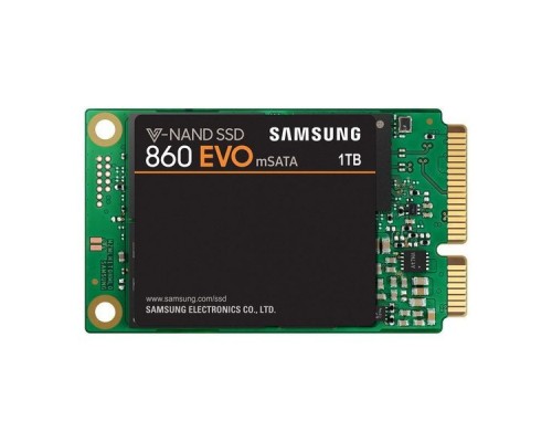 Накопитель SSD 1.0 Tb mSATA Samsung 860 EVO MZ-M6E1T0BW 3D TLC