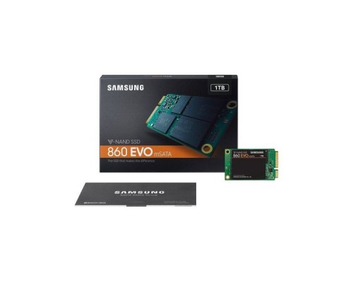 Накопитель SSD 1.0 Tb mSATA Samsung 860 EVO MZ-M6E1T0BW 3D TLC