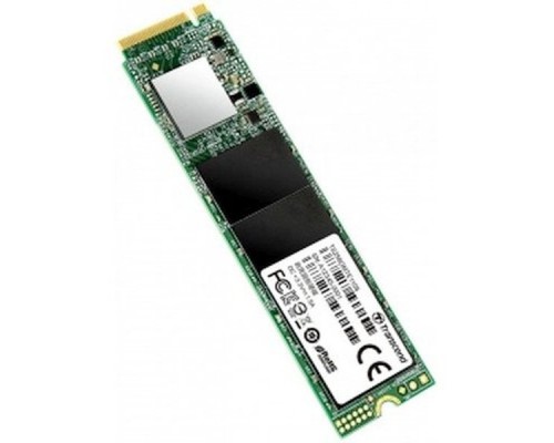Твердотельный диск 256GB Transcend MTE110S, 3D TLC NAND, M.2 2280,PCIe Gen3x4, DRAM-less