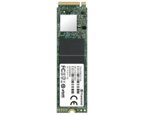 Твердотельный накопитель Transcend MTE110, M.2 (80 мм) NVMe PCIe Gen3 x4, 3D NAND TLC, 512 Гб