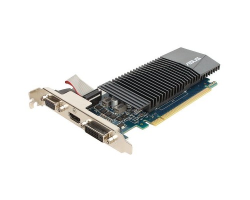 Видеокарта Asus  GT710-SL-1GD5 nVidia GeForce GT 710 1024Mb 64bit GDDR5 954/5012 DVIx1/HDMIx1/CRTx1/HDCP PCI-E  low profile Ret