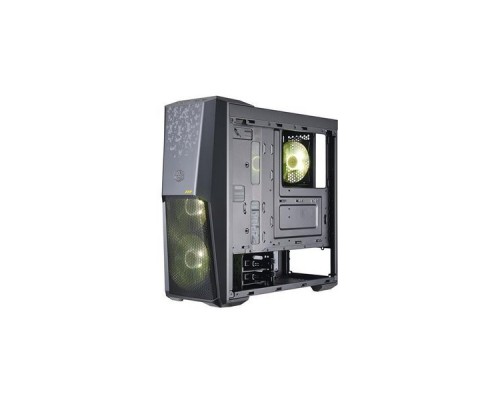 Корпус Cooler Master MasterBox MB500, 2xUSB3.0, 3x120 RGB Fan, w/o PSU, Black, ATX, ASUS TUF edition